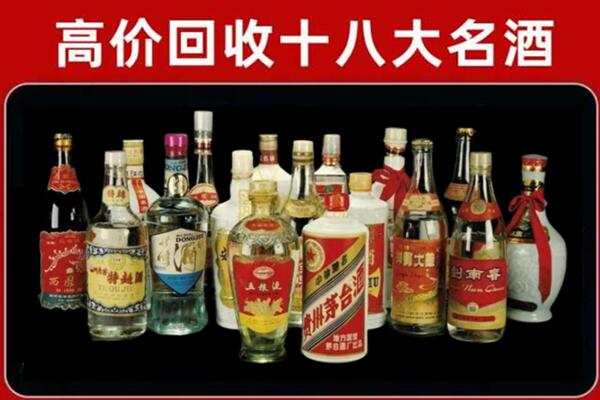 阆中回收铁盖茅台酒